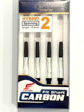 FIT FLIGHT CARBON SHAFTS 2 LENGTH HYBRID SPINNING SHAFTS BRAND NEW SHIPS FREE