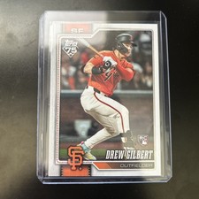 Drew Gilbert 2026 Topps RC Rookie Card baseball card #155 San Francisco Giants