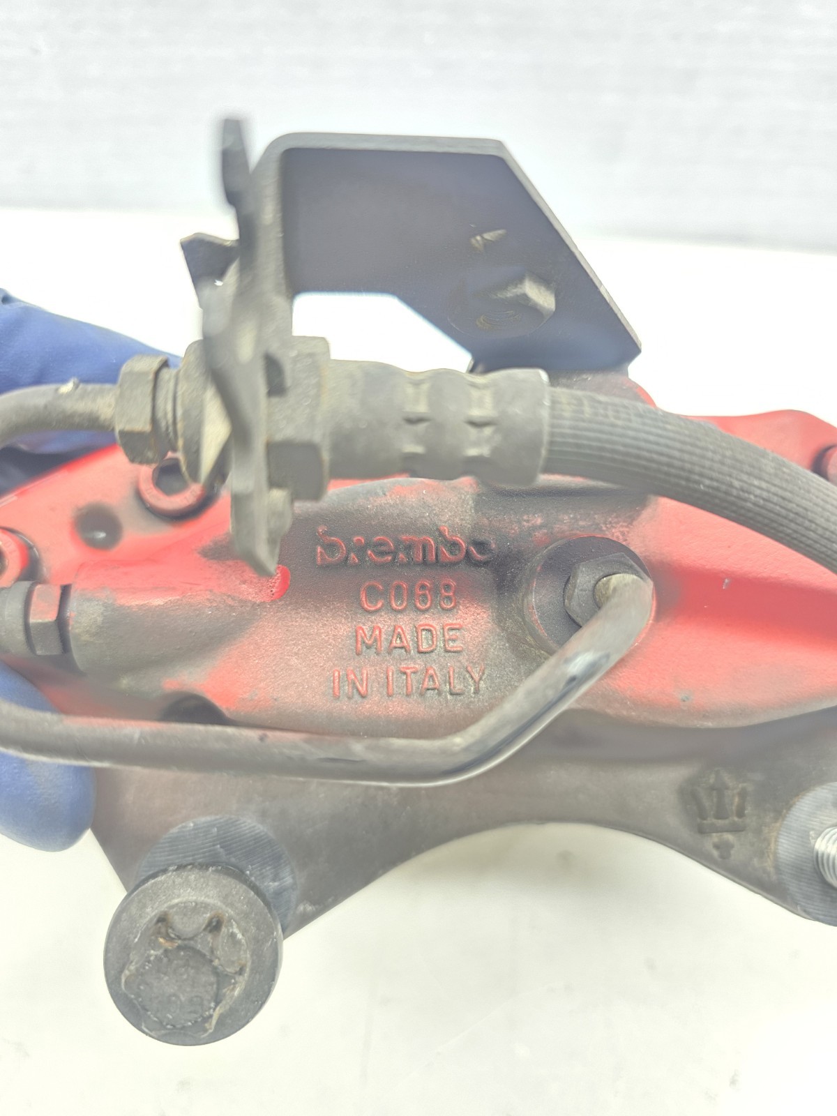 Used Oem Maserati Rear Right Passenger Brake Caliper for 2014-17 Ghibli 3.0L AWD