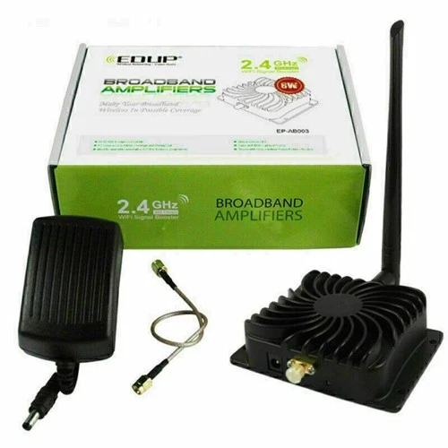 Wlan Wifi Verstärker Signal 2.4GHz EP-AB003 Wireless Breitband 8 Watt Boost M1A4
