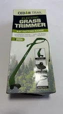 Cedar Trail Electric Grass Trimmer - 9.5" range, light weight - 14000 RPM - NEW