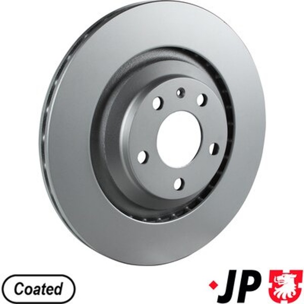 2X Bremsscheibe JP JP Group 1163207400 FüR C6 A6 4F2 4F5 Audi Avant Tfsi Quattro-image