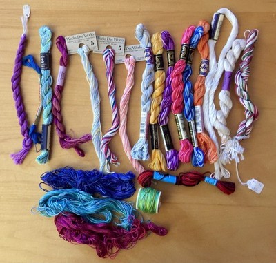 DMC Color Variations Weeks Anchor More Variegated Pearl Cotton Embroidery Thread