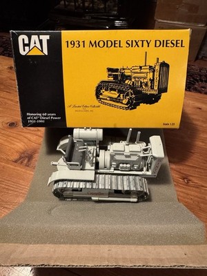 CAT 1931 Model Sixty Diesel Tractor w/ COA Sales Guides INC Model 2873 Germany
