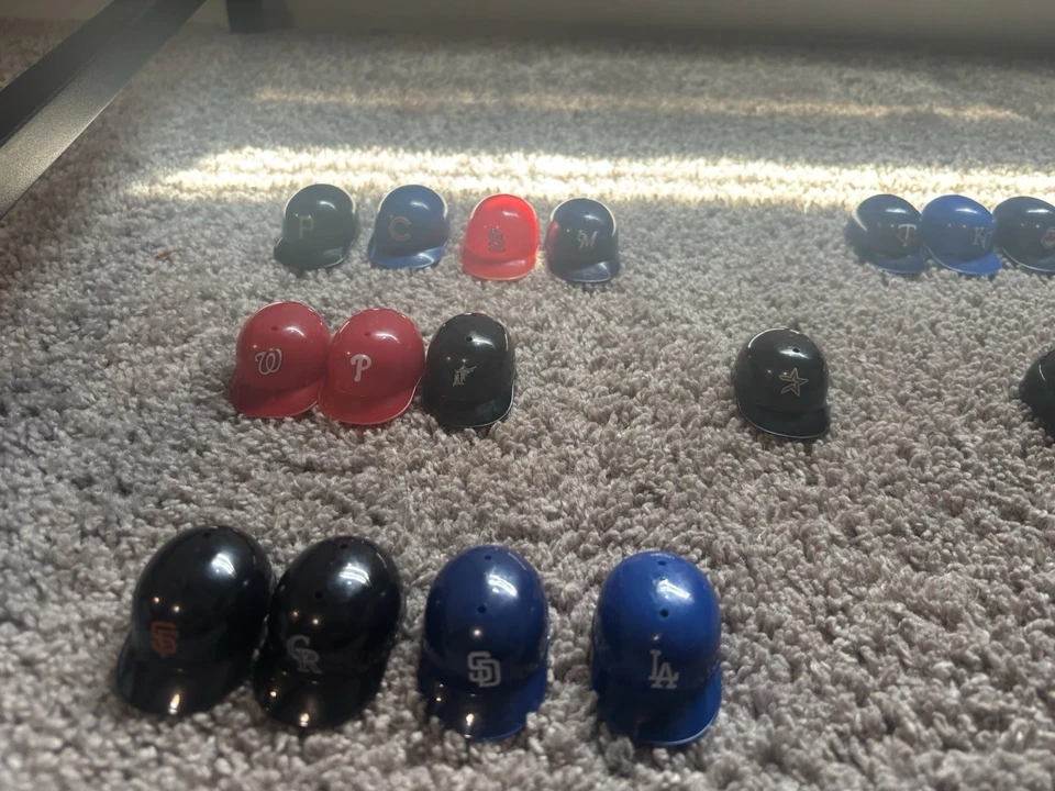 Set Of 20 Mini MLB Baseball Batting Helmets - Image 2 of 4