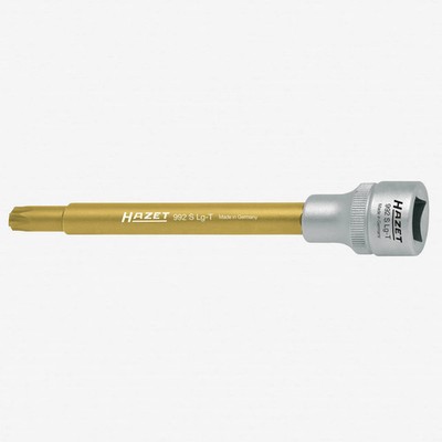 Hazet 992SLG-T40 T40 Torx Titanium-Nitride Socket 1/2'' - Extra Long