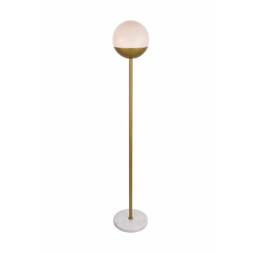 Elegant Lighting LD6150 Eclipse 1 Light 62" Tall Torchiere Floor - Brass - Picture 1 of 7