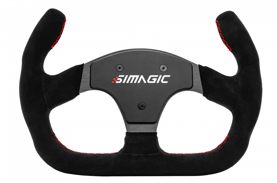 Volant de course professionnel en daim 325 mm SIMAGIC Simulator Simracing - Photo 1/1