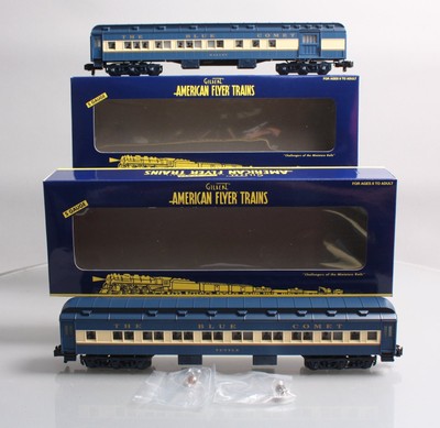 American Flyer 6-48994 S Scale Blue Comet Heavyweight Cars (Set of 2) MT/Box