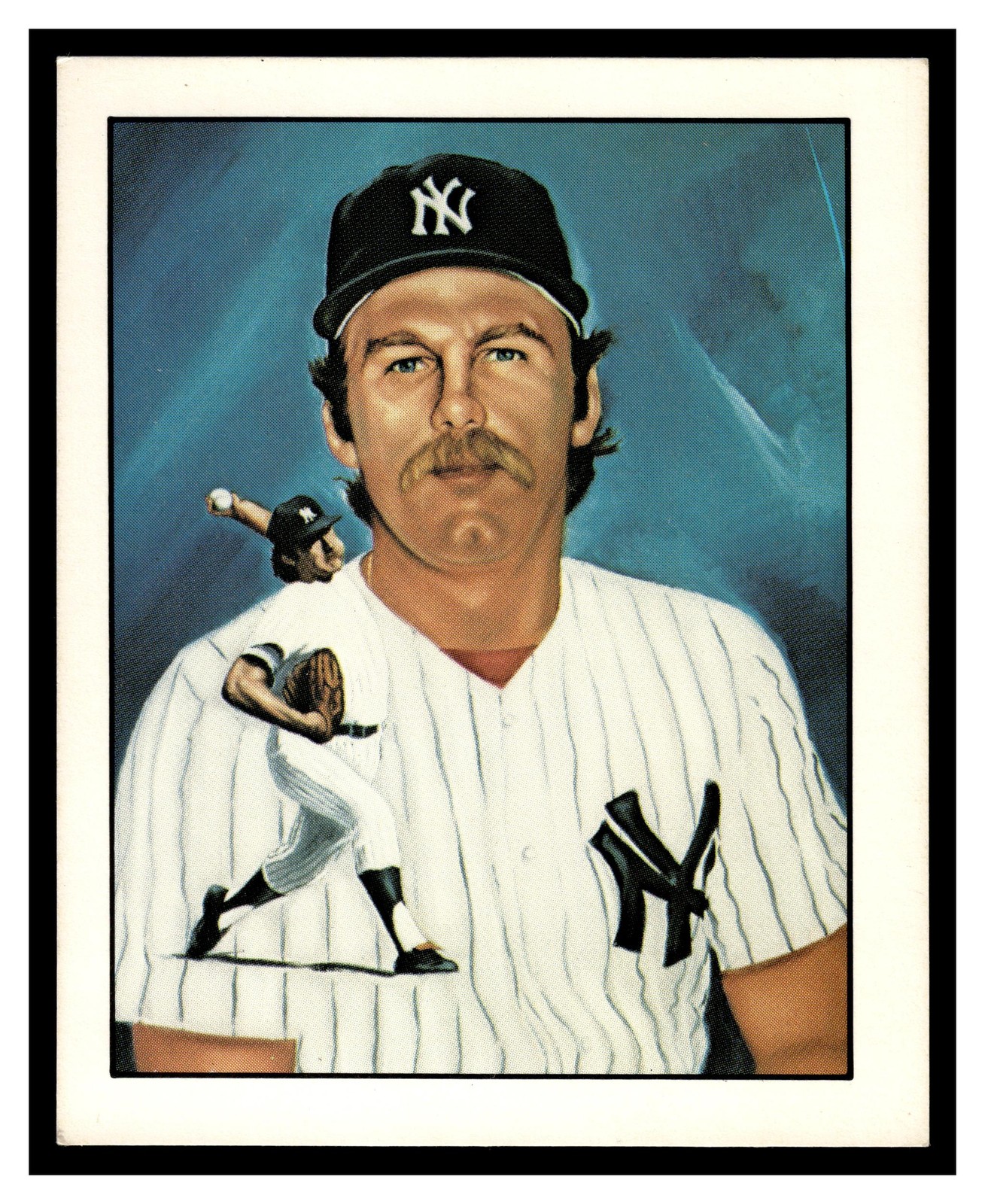 Sparky Lyle #25 1983 TCMA 50 Years of New York Yankees All-Stars Large