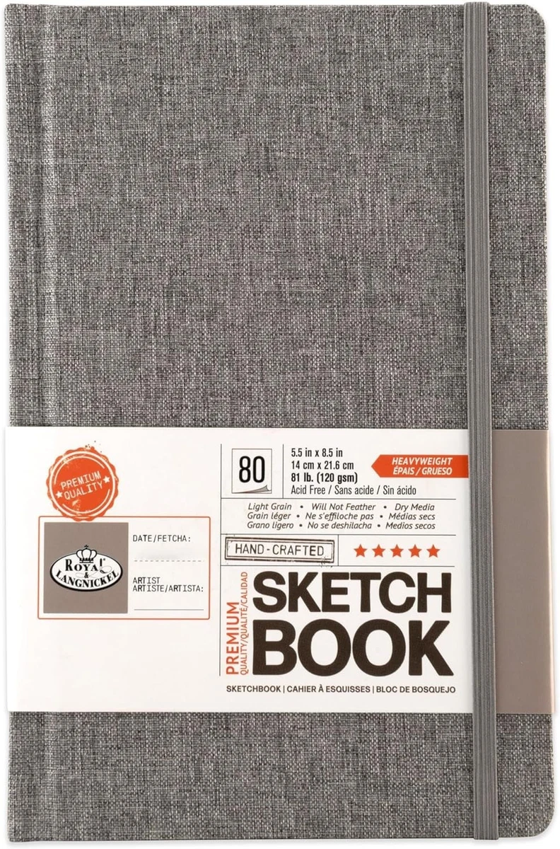 Quaderno Da Disegno Elements A5 - Copertina Rigida 200g Elastico