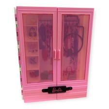 Barbie Fashionista Ultimate Closet Pink Portable Doll Wardrobe Case GBK11 2018