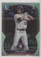 2023 Bowman Draft Chrome Lunar Glow Refractor Cam Fisher #BDC-35 00g3