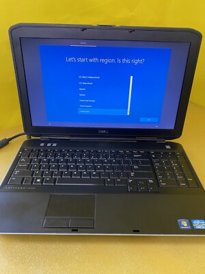 Dell Latitude E5530 i5-3360M 2.8Ghz 8GB RAM 500GB HDD Windows 11, Power Supply