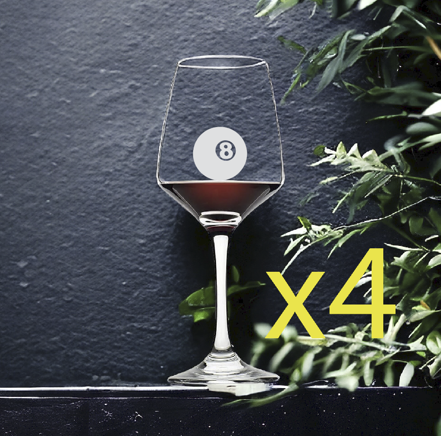 modern wine glasses Hammered Wine Glasses - Icy Appeal for Parties