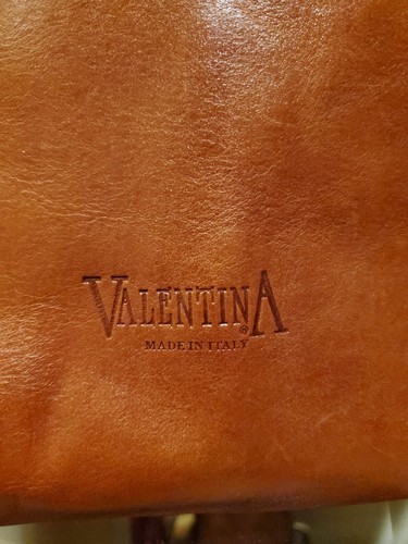 Valentina Multicolor Saddle 100% Leather Shoulder Bag Italian Large Handbag - Picture 3 of 17
