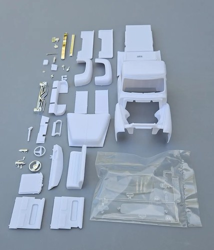Monogramm 1/24 1955 Ford F-100 Straßenstangenkörper, innenraum und verwandte Teile - Bild 2 von 5