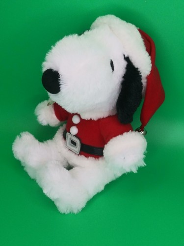 Peanuts Hallmark Christmas Santa Snoopy 9" Plush With Tags - Bild 2 von 10