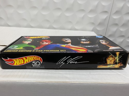 Hot Wheels - Limited Edition 5-Car Premium Set - Alex Ross DC *** SELAED NEW *** - Picture 4 of 8