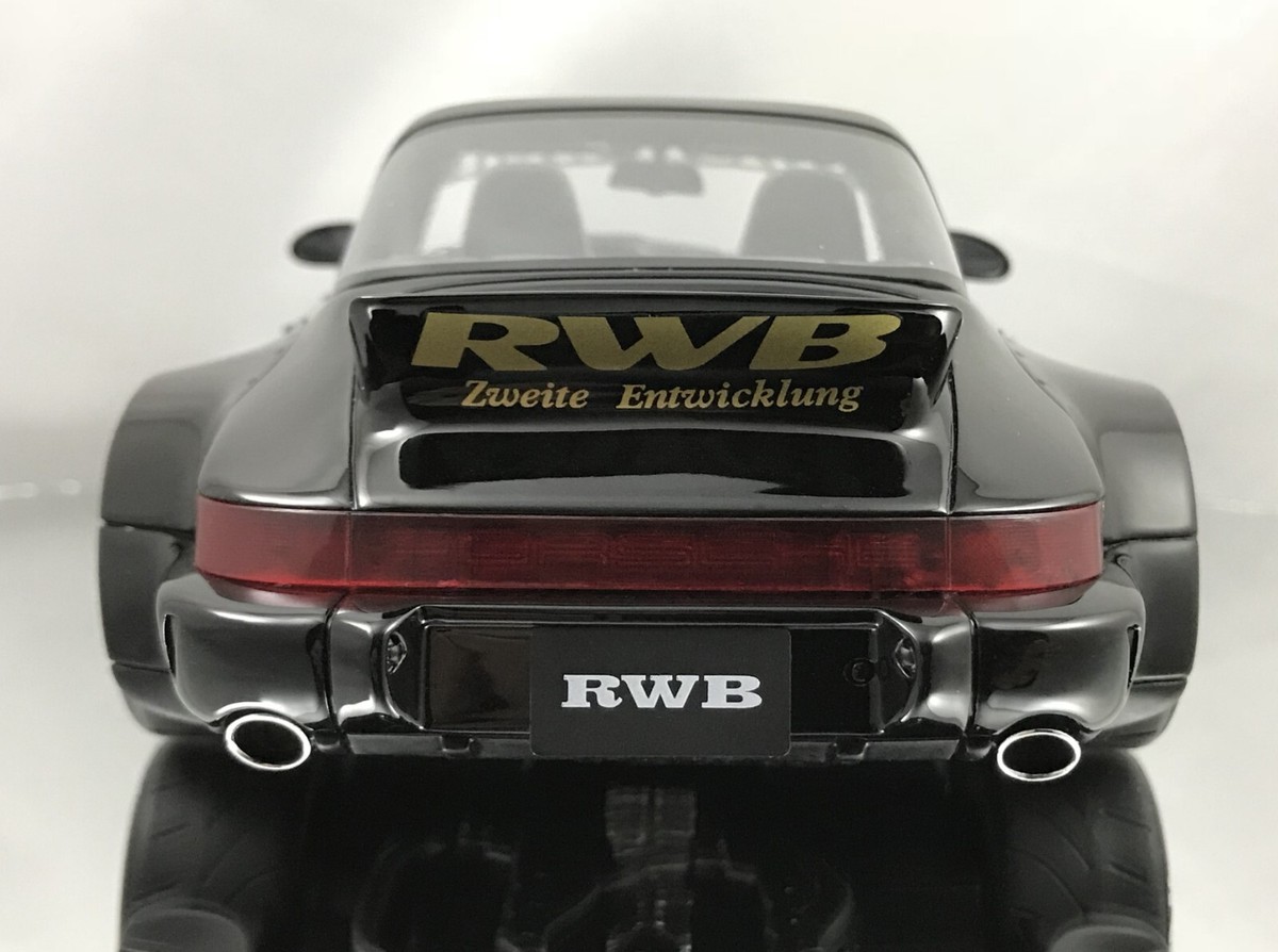 GT Spirit RWB Porsche 911 (964) Targa RAUH-Welt Black Resin GT Spirit RWB Porsche 911 (964) Targa RAUH-Welt Black Resin