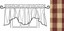 thumbnail 2 - Heritage House Check Scalloped Valance