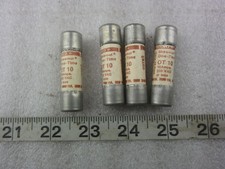 Gould Shawmut OT10 10A 250V Fuse Lot of 4, New