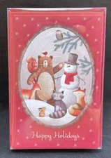 American Greetings New Box of 16 Happy Holidays Cards And Envelopes