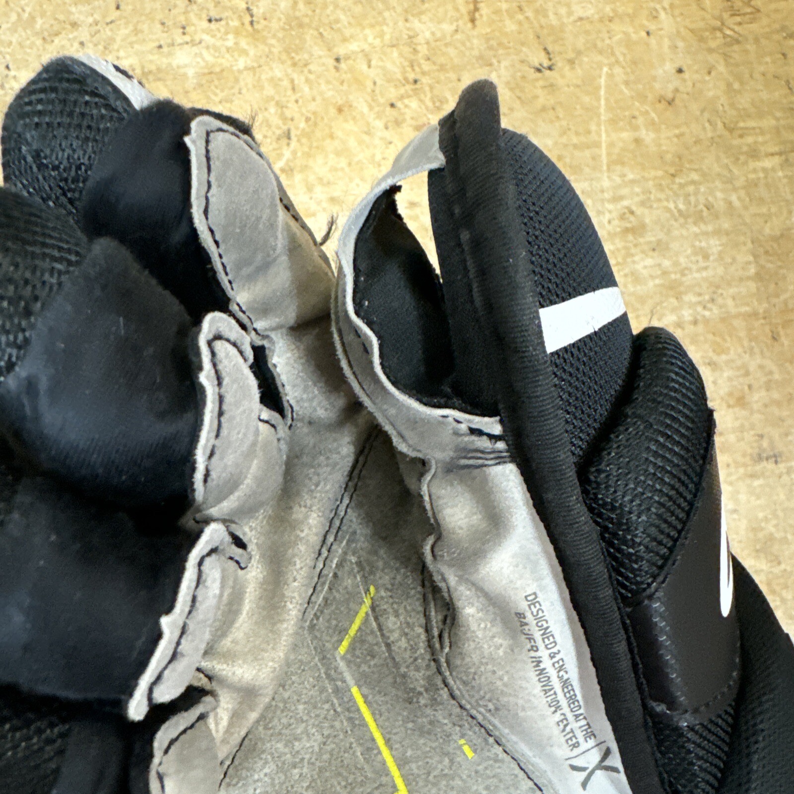 13" (see notes) BAUER VAPOR SHIFT PRO ice HOCKEY GLOVES size 13" black