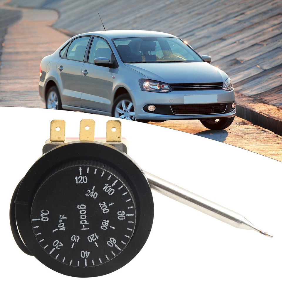 12V/Adjustable/Electric Fan Thermostat Switch Radiator Temperature