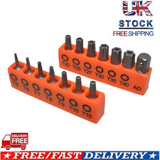14X Torx Bit Set Hex Star Spanner Tamper-Proof Tri-Wing Screwdriver Security Kit