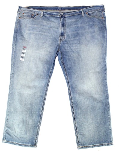 Men Jeans Light Wash Blue Size 56X30 