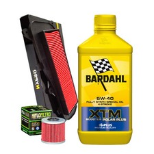 KIT TAGLIANDO BARDAHL XTM SCOOTER 5W40 FILTRO OLIO ARIA KYMCO PEOPLE GTi 125
