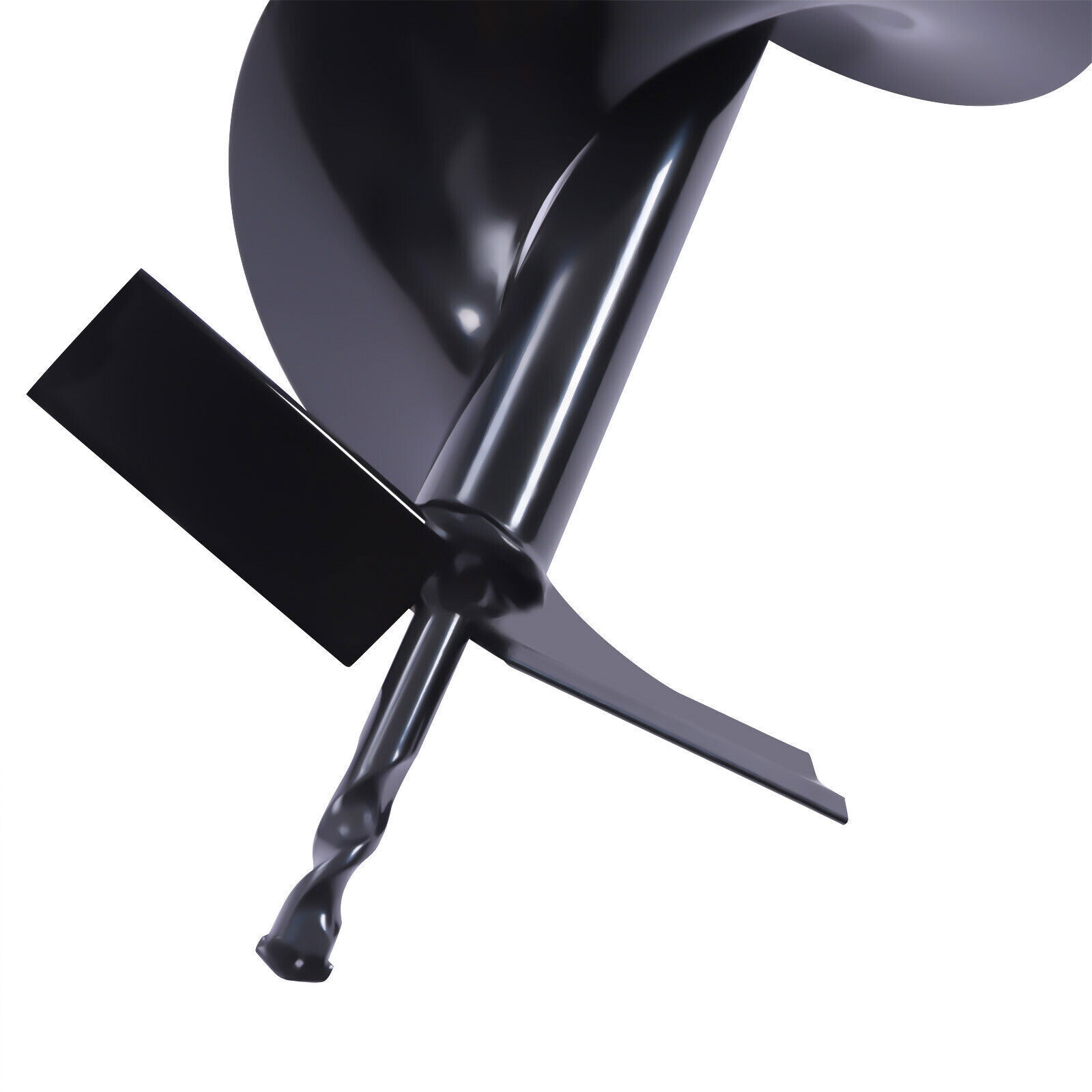 6" Garden Yard Earth Auger Drill Bit Electric Post Hole Digger Spiral