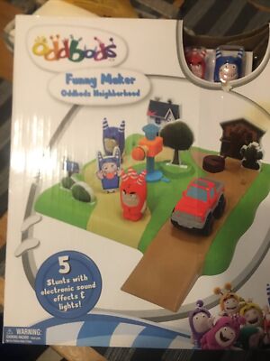 Funny Maker Oddbods Neighborhood Playset New Sealed