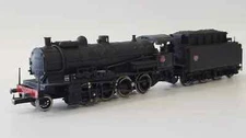 Jouef 8283 140 C 180 Black Livery With Red Decorations, Tender 34 X 93, VERDUIN