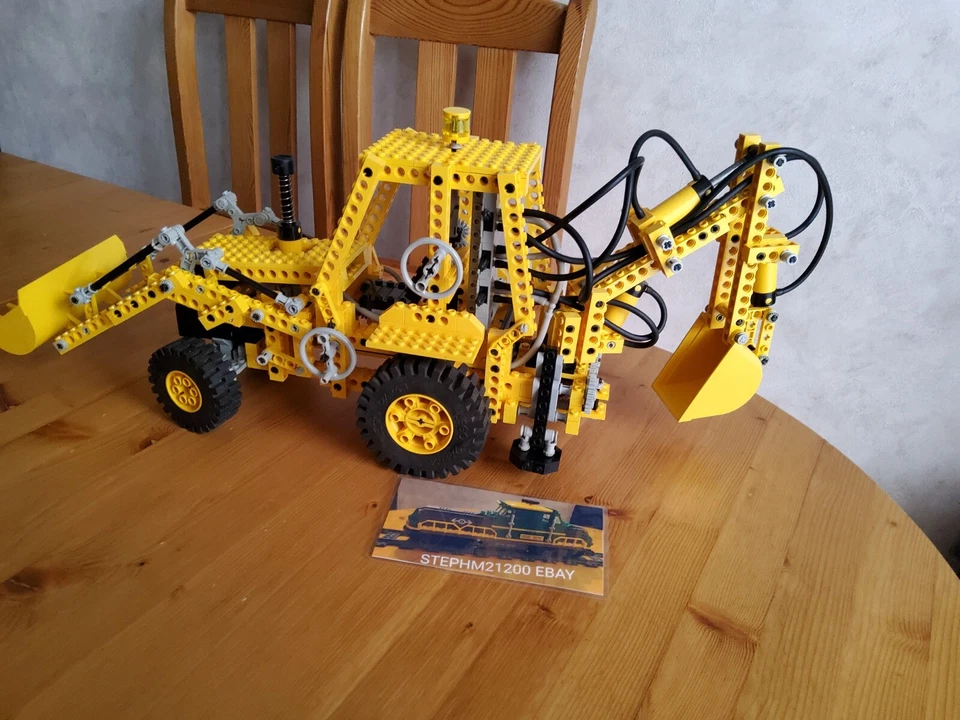 lego 8862 technic construction backhoe N 2 - Photo 2/4
