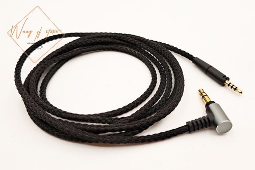 Cable de alta fidelidad OFC puro de nailon de 3,5 mm a 2,5 mm para auriculares Sennheiser - Imagen 23 de 25