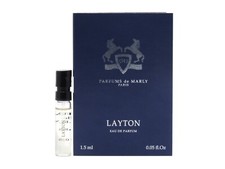 PDM PARFUMS DE MARLY LAYTON EDP 1.5ml .05fl oz x 1 COLOGNE SPRAY SAMPLE