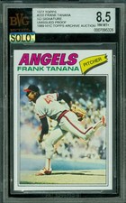 1977 TOPPS LOA # 200 FRANK TANANA PROOF PAIR BGS 8.5 MAC SOLO FINEST $200 SET *