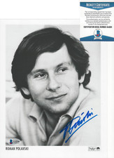 DIRECTOR ROMAN POLANSKI SIGNED AUTHENTIC 8X10 PHOTO CHINATOWN BECKETT COA BAS