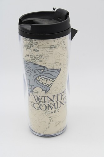 Travel Mug Tumbler Winter Is Coming - Stark - Game of Thrones - ABYstyle - New B - Picture 1 of 4