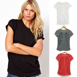 angel wings t shirt cut out