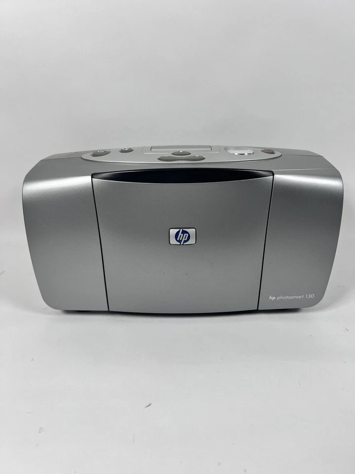 HP PhotoSmart 130 Inkjet Printer & DVDs Small Portable Printer Same Day Ship - Image 2 of 4