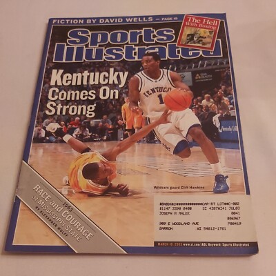 2003 March 10, Sports Illustrated Magazine, Kentucky Comes On Strong (CP175)