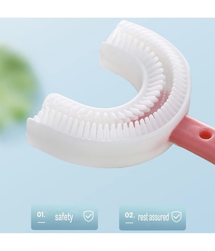 Kids U shape toothbrush - Picture 2 of 5