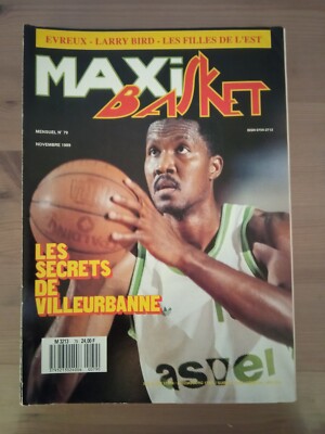 Basket Magazine N°45 – 1992 – Lockhart, Nantes, N’Doye – Années 90