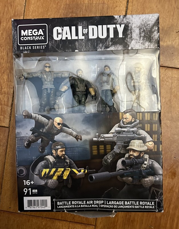 Mega Construx Black Series Call Of Duty Battle Royale Air Drop Building Set NEW