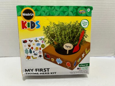 Miracle Gro Kids My First Thyme Herb Kit - NEW