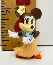 Disney 2" Minnie Mouse Toys Figurines All Marked Disney JP/China Hola Dress