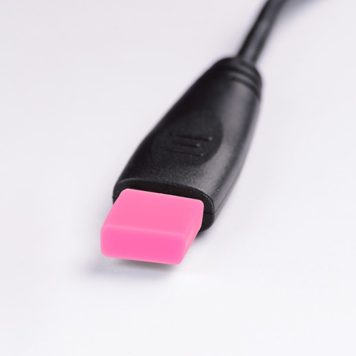 50 pièces prises de port USB mâle couvercles capuchons plastique anti-poussière transparent - Photo 6 sur 7